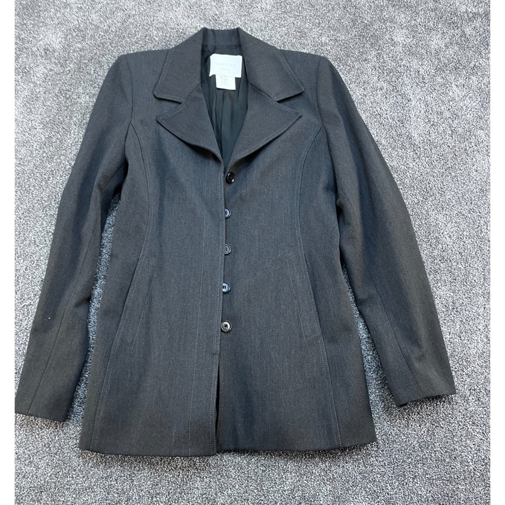 Vertigo Paris Women's Charcoal Gray Size‎ S  Jacket Blazer